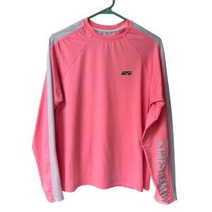 Kimes Ranch Performance Long Sleeve Mens Large Lightweight Fishing Shirt EUC
